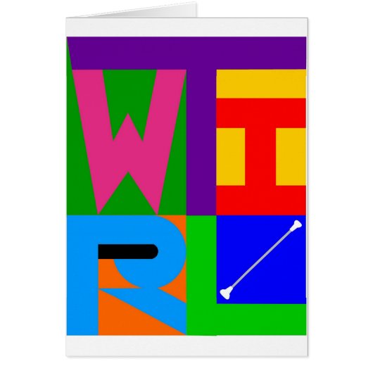 "TWIRL" Note Catd Cards (Front)