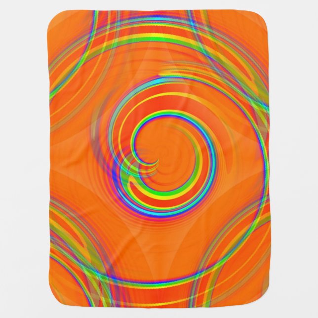 Twirl Swaddle Blanket (Front)