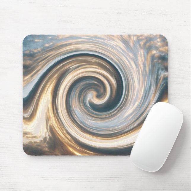 Twirled Clouds...... Mouse Pad (With Mouse)