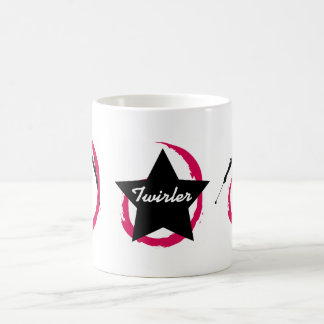 TWIRLER SWIRL PINK/BLACK COFFEE MUG