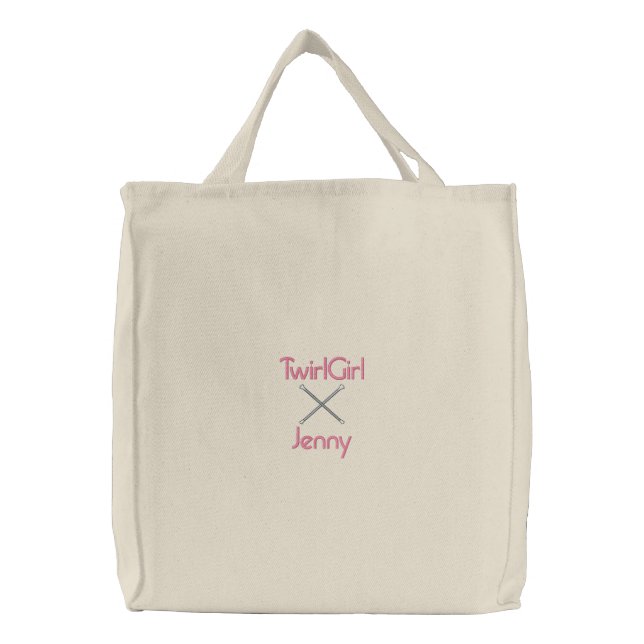 TwirlGirl - personalized baton twirling bag (Front)