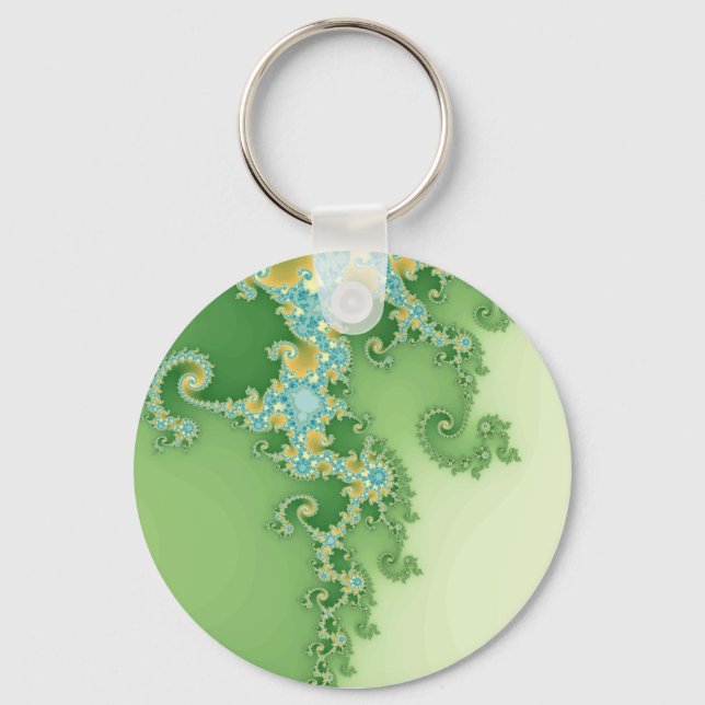Twirligig - Fractal Keychain (Front)