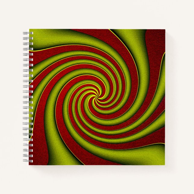 Twirlin' Leaf...... Notebook (Front)