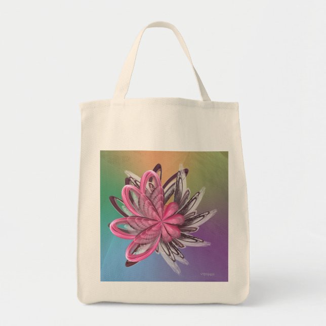 Twirling Feathers shopping bag (Front)