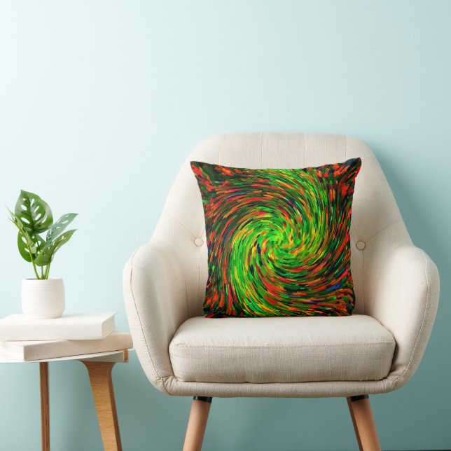 Twirling Happiness..... Throw Pillow (Chair)