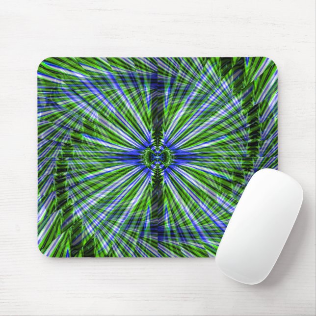 Twirling Palm Tree..... Mouse Pad (With Mouse)