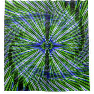 Twirling Palm Tree..... Shower Curtain