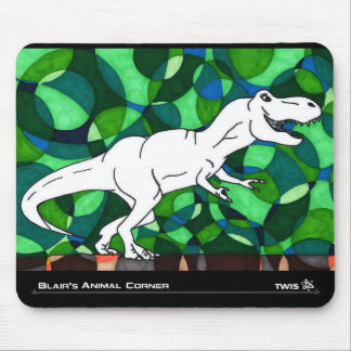 TWIS Mousepad: Blair's Animal Corner T Rex Mouse Pad