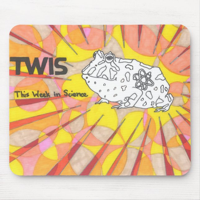 TWIS Mousepad: Blair's Animal Corner Toad Mouse Pad (Front)