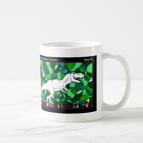 TWIS Mug Blairs Animal Corner T Rex Coffee Mug
