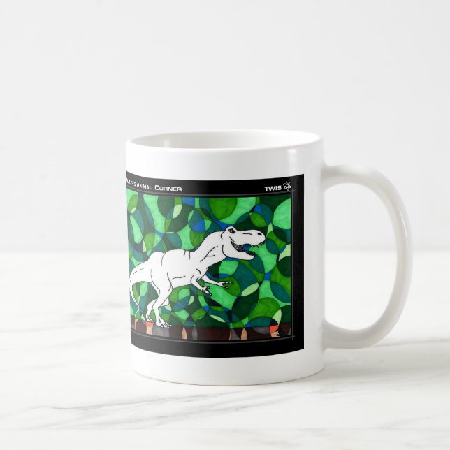 TWIS Mug: Blair's Animal Corner T Rex Coffee Mug (Right)