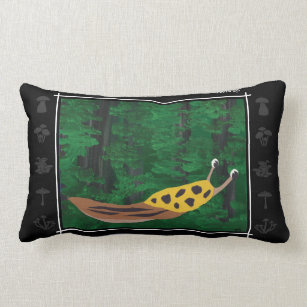 TWIS Pillow: Blair's Animal Corner Banana Slug Lumbar Pillow