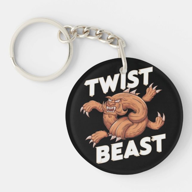 TWIST BEAST KEYCHAIN (Front)