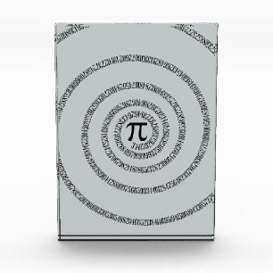 Twist for Pi Click Customize to Change Grey Color Acrylic Award