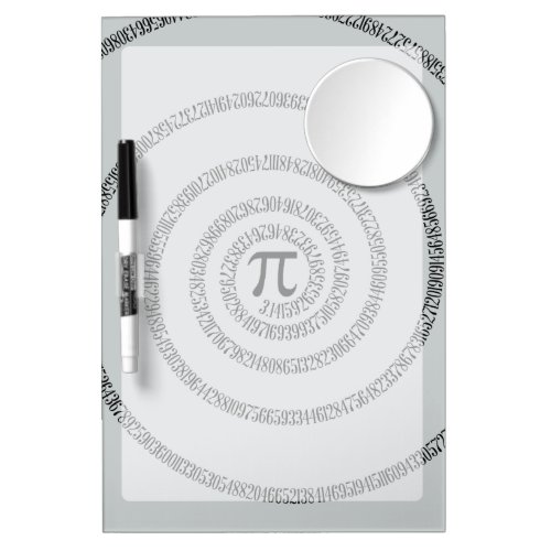 Twist for Pi Click Customize to Change Grey Color Dry Erase Board With Mirror