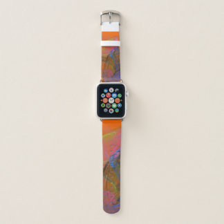 "Twist of Fate" abstract art case Apple Watch Band