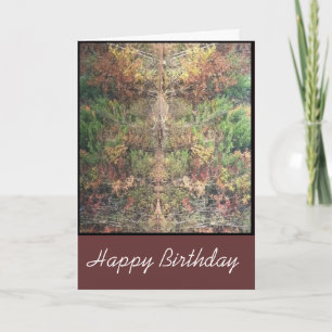 Twist of Nature Birthday Card