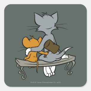 Twist Square Sticker