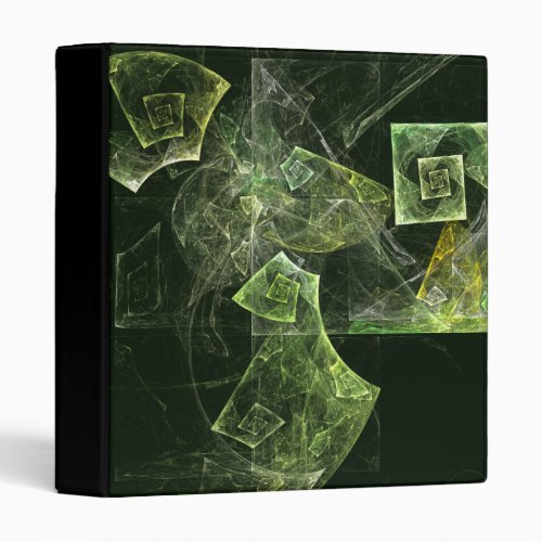 Twisted Balance Abstract Art Binder