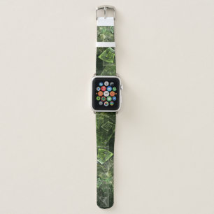 Twisted Balance Fractal Geometry Light Abstract Apple Watch Band