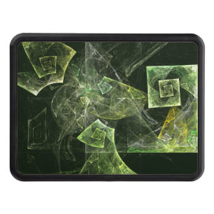 Twisted Balance Fractal Geometry Light Abstract Hitch Cover
