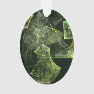 Twisted Balance Fractal Geometry Light Abstract Ornament