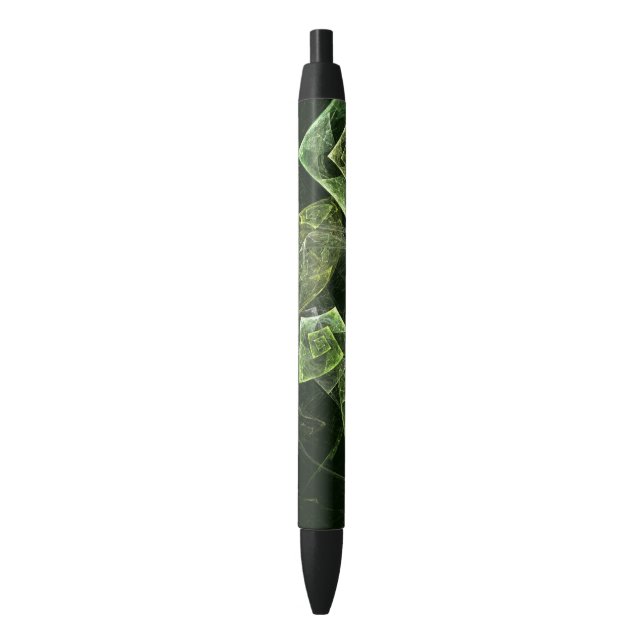 Twisted Balance Fractal Geometry Light Abstract Pen (Front Vertical)
