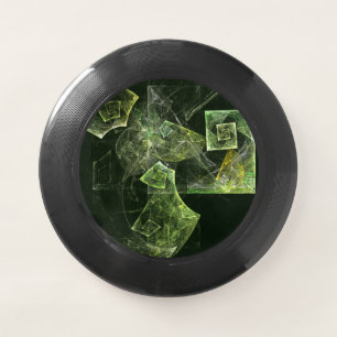 Twisted Balance Fractal Geometry Light Abstract Wham-O Frisbee