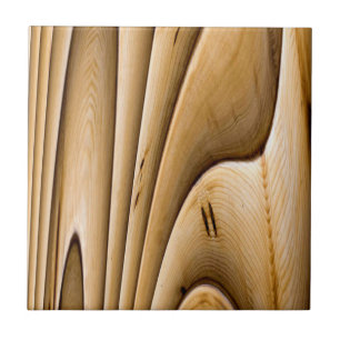 Twisted Bamboo Ceramic Tile