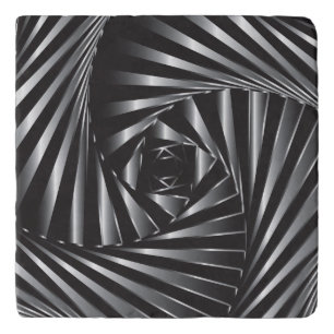 Twisted – Black Steel Trivet