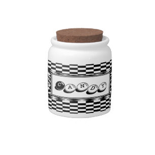 Twisted Checkers by Kenneth Yoncich Candy Jar