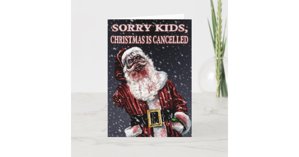 Twisted Christmas Holiday Card