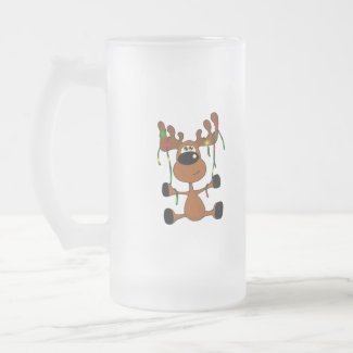 Twisted Christmas Moose mug