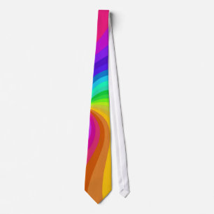 twisted colors neck tie