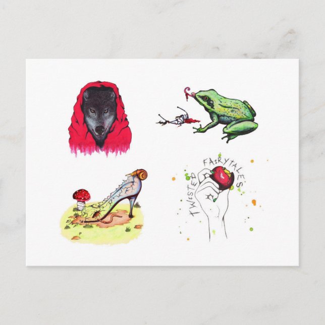 Twisted Fairytales (Postcard) Postcard (Front)
