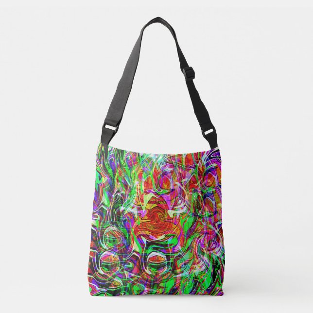 Twisted&Flowing..... Crossbody Bag (Front)