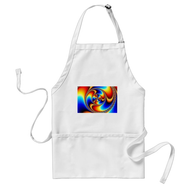 Twisted - Fractal Adult Apron (Front)
