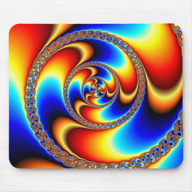 Twisted - Fractal Mousepad (Front)