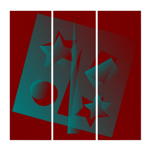 twisted geometry triptych