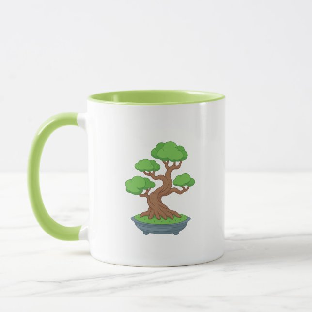Twisted Japanese Bonsai Tree Mug (Left)