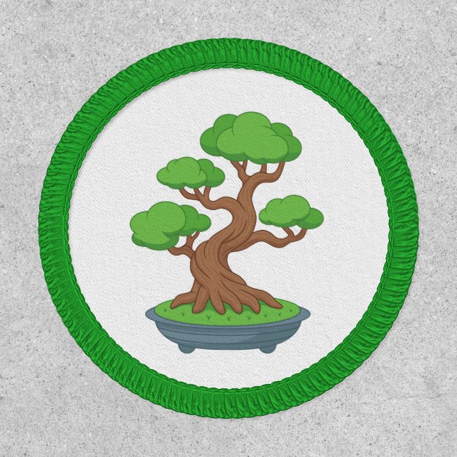 Twisted Japanese Bonsai Tree Patch (Front)