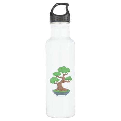 Twisted Japanese Bonsai Tree Stainless Steel Water Bottle