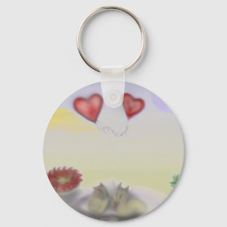 Twisted kites keychain
