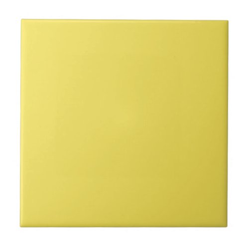 Twisted Lemon Yellow Square Kitchen and Bathroom Ceramic Tile