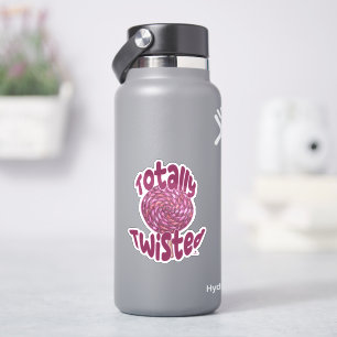Twisted Lollipop Funny Candy Funny Slogan Sticker