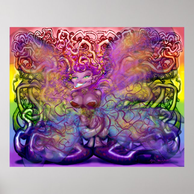 Twisted Pixie Rainbow Magic Poster (Front)