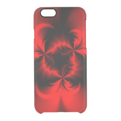Twisted Red Uncommon Clearly™ Deflector iPhone 6 Case