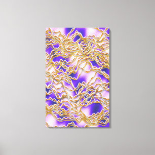 Twisted ropes pattern canvas print