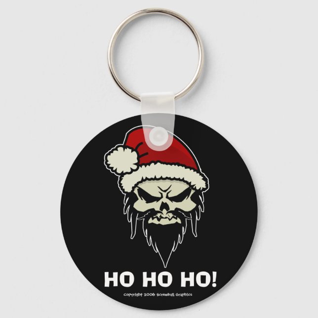 Twisted Santa Keychain (Front)