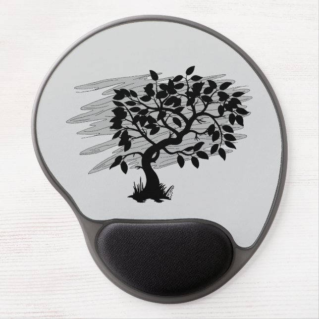 Twisted Sapling Gel Mouse Pad (Front)
